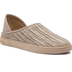 Tenisówki MAXMARA - Esther 476117966 Corda 002. Brązowe półbuty damskie marki MaxMara, bez wzorów, ze skóry, bez zapięcia. Za 1349,00 zł.