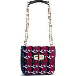 Torebka TOMMY HILFIGER - Turnlock Crossover Velvet AW0AW07421 0IG. Niebieskie torebki klasyczne damskie TOMMY HILFIGER, bez wzorów, ze skóry, biznesowe, bez dodatków. W wyprzedaży za 959,00 zł.