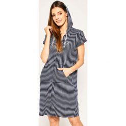 Koszula nocna Lauren Ralph Lauren ILN31792. Niebieskie koszule nocne damskie Lauren Ralph Lauren, xs, bez wzorów, z bawełny, bez kołnierzyka, bez rękawów. W wyprzedaży za 269,00 zł.