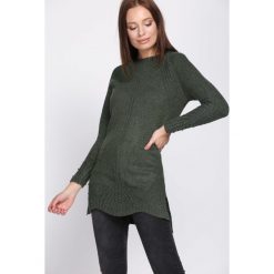 Zielony Sweter Narrow-Minded. Zielone bez kategorii Born2be, xl, z okrągłym kołnierzem. Za 44,99 zł.