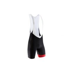 SPODENKI NA ROWER ROADC 500. Czarne bermudy męskie B'TWIN, m. W wyprzedaży za 59,99 zł.