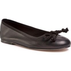 Baleriny HEGO'S MILANO - 1099 Nero. Czarne baleriny damskie Hego's Milano, bez wzorów, ze skóry, bez obcasa. W wyprzedaży za 239,00 zł.