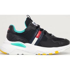 Tommy Jeans - Buty. Czarne buty sportowe damskie Tommy Jeans, z jeansu. Za 539,90 zł.