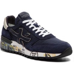 Sneakersy PREMIATA - Mick 3253 Granatowy. Niebieskie sneakersy męskie marki Premiata, na co dzień, bez wzorów, ze skóry, bez zapięcia. W wyprzedaży za 529,00 zł.