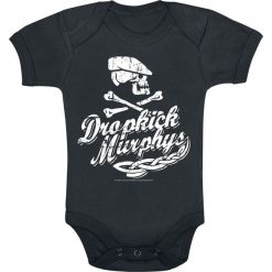 Body niemowlęce: Dropkick Murphys Scally Skull Body czarny