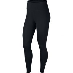 Legginsy Nike All-In Tights W Czarne. Czarne spodnie damskie Nike, s, bez wzorów, do biegania. Za 143,99 zł.