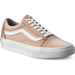 Tenisówki VANS - Old Skoole VN0A38G1QD6 (Leather) Oxford/Evening. Brązowe oksfordki damskie Vans, bez wzorów, ze skóry, bez zapięcia. W wyprzedaży za 259,00 zł.