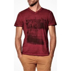 T-shirty męskie: T-shirt w kolorze bordowym