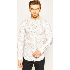 Koszula Armani Exchange 3HZC25 ZNEAZ 7129. Białe koszule męskie Armani Exchange, m, bez wzorów, z elastanu, casualowe, bez kołnierzyka, bez rękawów. W wyprzedaży za 259,00 zł.
