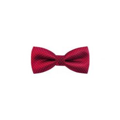 Bordowa mucha w kratę C8. Czerwone muszki męskie Modini Moda Męska, na co dzień, bez wzorów, z poliesteru, eleganckie. Za 29,70 zł.