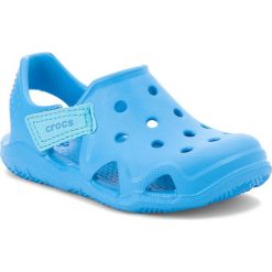 Sandały dziewczęce: Sandały CROCS – Swiftwater Wave K 204021 Ocean
