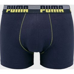Puma - Bokserki (2 pack). Niebieskie bokserki męskie Puma, bez wzorów, z elastanu. Za 89,90 zł.
