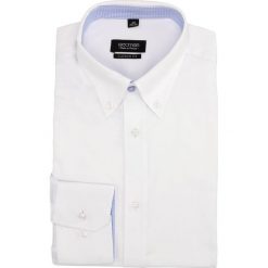Koszula navia 2051 długi rękaw custom fit biały. Białe koszule męskie Recman, m, bez wzorów, bez kołnierzyka, z długim rękawem. Za 69,99 zł.