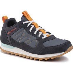 Półbuty MERRELL - Alpine Sneaker 14 J16699 Ebony. Szare półbuty męskie Merrell, na co dzień, bez wzorów, ze skóry, klasyczne, bez zapięcia. W wyprzedaży za 259,00 zł.