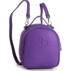 Plecak EVA MINGE - EM-31-05-000357 135. Fioletowe plecaki damskie ze skóry, eleganckie. W wyprzedaży za 279,00 zł.