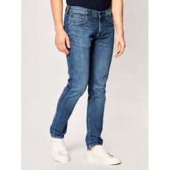 Jeansy Slim Fit Lee Luke L719FCJQ. Niebieskie jeansy męskie Lee, m, bez wzorów. W wyprzedaży za 319,00 zł.