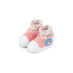 Sterntaler Buciki niemowlęce Peggy kolor light coral - Gr.Niemowlę (0 - 6 miesięcy). Szare buciki niemowlęce marki Sterntaler, z elastanu. Za 75,00 zł.