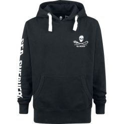 Sea Shepherd Jolly Roger Bluza z kapturem czarny. Czarne bejsbolówki męskie Sea Shepherd, xl, z nadrukiem, z bawełny, z kapturem. Za 199,90 zł.