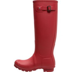 Buty zimowe damskie: Hunter ORIGINAL TALL Kalosze military red