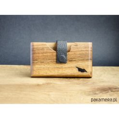 Portfele damskie: Drewniany Portfel Walnut