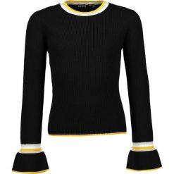 Blue Seven - Sweter dziecięcy 140-176 cm. Żółte swetry dziewczęce Blue Seven, bez wzorów, z bawełny, z okrągłym kołnierzem, bez rękawów, bez kaptura. W wyprzedaży za 69,90 zł.