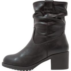 Anna Field Botki black. Czarne buty zimowe damskie Anna Field, z materiału. Za 169,00 zł.
