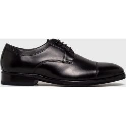 Joop! - Półbuty. Czarne buty wizytowe męskie JOOP!, ze skóry, wizytowe. W wyprzedaży za 499,90 zł.