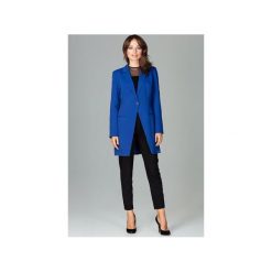 Żakiet K497zafir. Niebieskie marynarki damskie Lenitif, xl, bez wzorów. Za 179,00 zł.