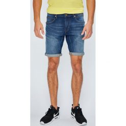 Tom Tailor Denim - Szorty. Niebieskie spodenki i szorty męskie marki TOM TAILOR DENIM, s, z elastanu, casualowe. W wyprzedaży za 169,90 zł.