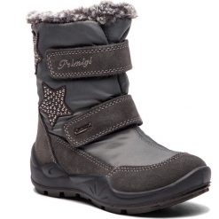 Śniegowce PRIMIGI - GORE-TEX 2387844 M Grig. Szare śniegowce dziewczęce marki Primigi, bez zapięcia. W wyprzedaży za 249,00 zł.
