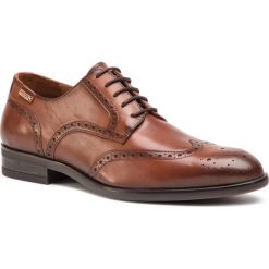 Półbuty PIKOLINOS - M7J-4186 Cuero. Pomarańczowe buty wizytowe męskie Pikolinos, bez wzorów, ze skóry, eleganckie, bez zapięcia. Za 489,00 zł.