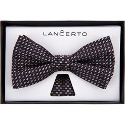 Mucha Mixkolor. Muszki męskie LANCERTO, na studniówkę, bez wzorów, z dzianiny, eleganckie. Za 79,90 zł.