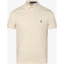 Polo Ralph Lauren - Męska koszulka polo, beżowy. Brązowe koszulki męskie Polo Ralph Lauren, s, bez wzorów, z bawełny, klasyczne, polo, bez rękawów. Za 479,95 zł.