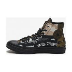 Converse Chuck 70 Blocked Camo Tenisówki Czarny Zielony. Czarne trampki męskie Converse, bez wzorów, z materiału, bez zapięcia. Za 447,95 zł.