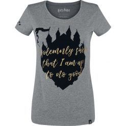 Harry Potter Marauder's Map Koszulka damska szary. Szare bluzki damskie marki Harry Potter, s, z nadrukiem, z okrągłym kołnierzem. Za 42,90 zł.