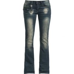 Boyfriendy damskie: Volbeat EMP Signature Collection Jeansy damskie niebieski