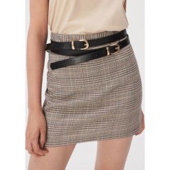 Spódnica w kratę - Wielobarwny. Spódniczki damskie Sinsay, s, bez wzorów. Za 29,99 zł.