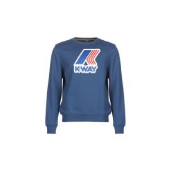 Bluzy K-Way AUGUSTINE. Niebieskie bluzy męskie marki K-Way, s, bez wzorów, bez kołnierzyka, bez rękawów, bez kaptura. Za 389,00 zł.