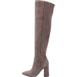 Buty zimowe damskie: Mai Piu Senza Kozaki na obcasie grey