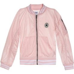 Converse Kurtka Bomber arctic punch. Różowe kurtki dziewczęce Converse, z poliesteru. W wyprzedaży za 260,10 zł.