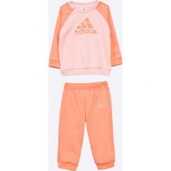 Spodnie dresowe dziewczęce: adidas Performance – Komplet dresowy dziecięcy 62-104 cm