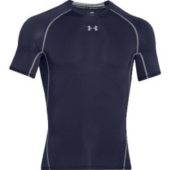 Under Armour HG Armour SS 1257468-410 t-shirt kompresyjny męskie granatowe L. T-shirty męskie Under Armour, m, bez wzorów, z elastanu, bez kołnierzyka. W wyprzedaży za 99,99 zł.