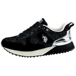 U.S. Polo Assn. Tenisówki Damskie Tabitha 2 36 Czarny. Czarne trampki i tenisówki damskie U.S. Polo Assn., bez wzorów, bez zapięcia. Za 389,00 zł.
