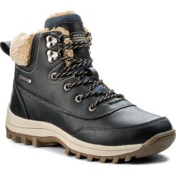 Trekkingi SPRANDI - WP40-6854J Granatowy. Niebieskie buty zimowe damskie Sprandi, z materiału. Za 129,99 zł.