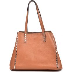 Torebka w kolorze koniaku - (S)37 x (W)26 x (G)17 cm. Brązowe torebki klasyczne damskie Bestsellers bags, z materiału. W wyprzedaży za 319,95 zł.