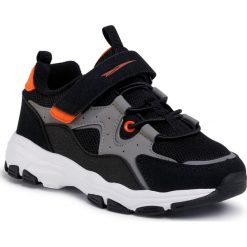 Sneakersy SPRANDI - CP40-9618Z Black. Czarne trampki chłopięce Sprandi, bez wzorów, ze skóry ekologicznej, na rzepy. Za 99,99 zł.