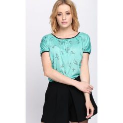 Bluzki damskie: Zielony T-shirt Learn To Love Again