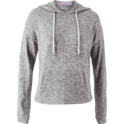 Bluzy damskie: Krótsza bluza, z kolekcji Maite Kelly bonprix jasnoszary melanż