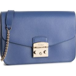 Torebka FURLA - Metropolis 1021827 B BTJ7 ARE Pervinca g. Niebieskie torebki klasyczne damskie Furla, bez wzorów, ze skóry, wizytowe, bez dodatków. Za 1469,00 zł.