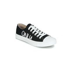 Buty Only SURI CANVAS. Czarne trampki i tenisówki damskie ONLY, bez wzorów, bez zapięcia. Za 129,00 zł.